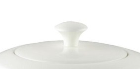 Rosenthal Curve Weiss - Bone China: Deckel für Teekanne f. 6 Pers. Rosenthal Curve Weiss - Bone China: Deckel für Teekanne f. 6 Pers.