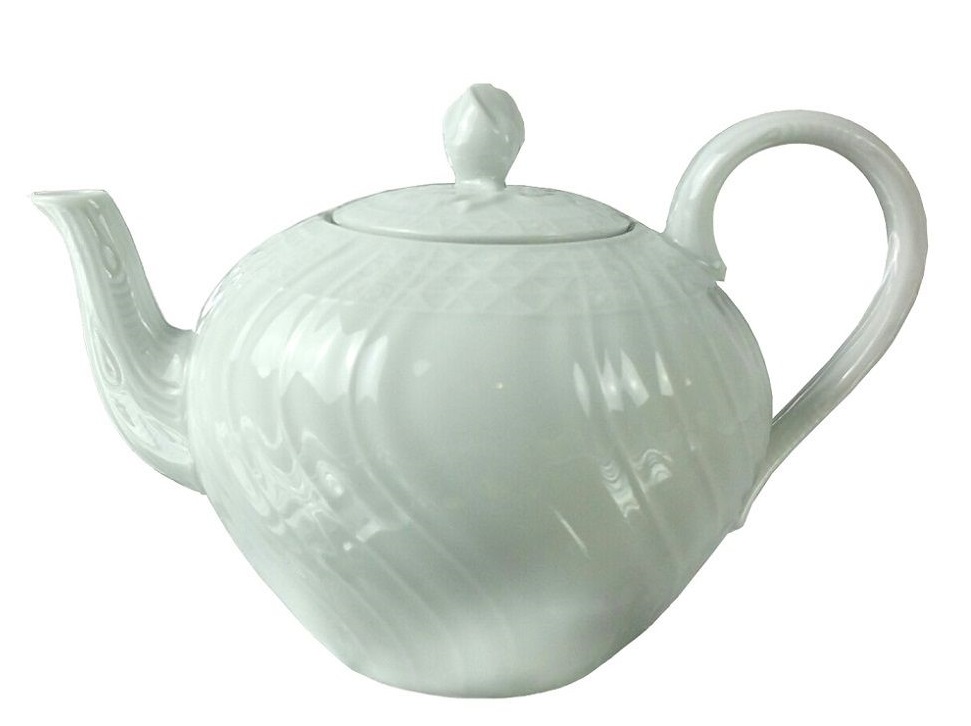 Hutschenreuther Dresden Weiss - Weiß: Teekanne klein Nr. 1 H = 9 cm