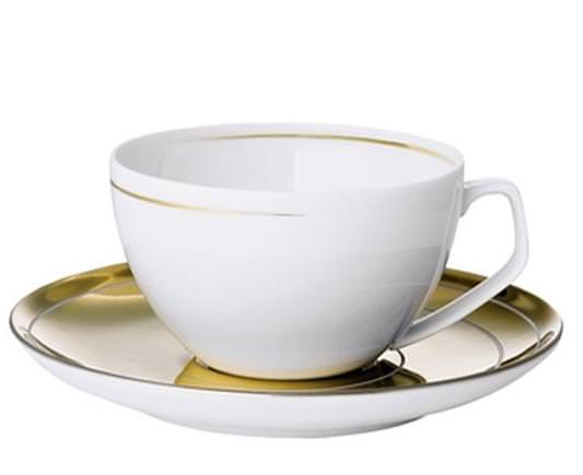 Rosenthal TAC 02 Dynamic Gold: Espressotasse 2-tlg. 0,12 ltr. Untertasse = Gold + sandgestrahlt Rosenthal TAC 02 Dynamic Gold: Espressotasse 2-tlg. 0,12 ltr. Untertasse = Gold + sandgestrahlt
