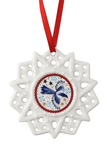 Hutschenreuther Schmucksterne: Schmuckstern Elster