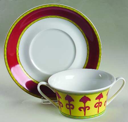 Rosenthal Idillio Bokhara: Suppentasse 2-tlg. 0,30 ltr. Rosenthal Idillio Bokhara: Suppentasse 2-tlg. 0,30 ltr.
