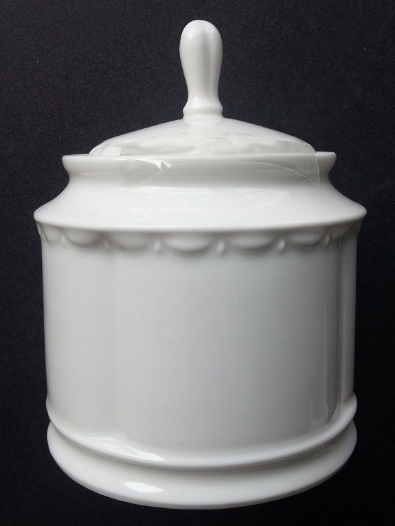 Rosenthal Anna Weiss - Pearl China: Zuckerdose 6 Pers. 0,34 ltr. Rosenthal Anna Weiss - Pearl China: Zuckerdose 6 Pers. 0,34 ltr.