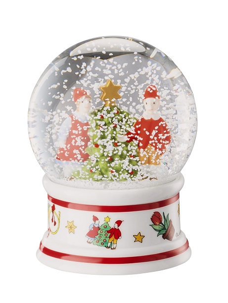 Hutschenreuther Christmas Memories - Ole Winther: Schneekugel Höhe 8,5 cm  Durchm: 6 cm Hutschenreuther Christmas Memories - Ole Winther: Schneekugel Höhe 8,5 cm  Durchm: 6 cm