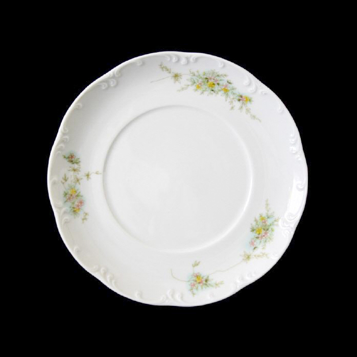 Rosenthal Monbijou Grüne Ranke: Suppen-/Saucieren-Untertasse 19 cmm