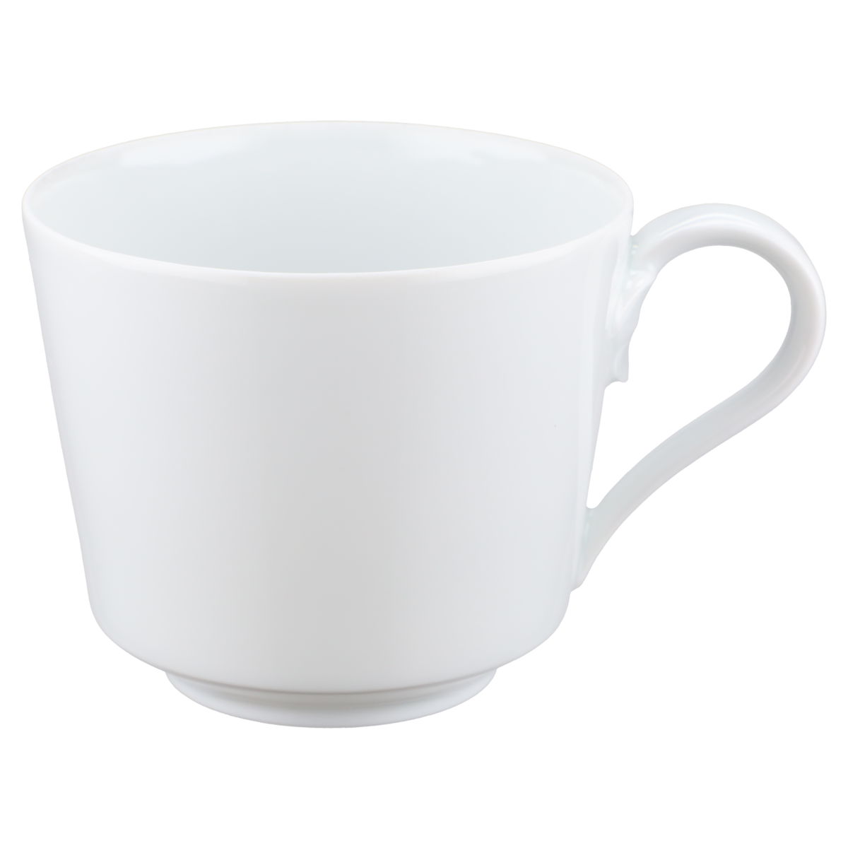 Hutschenreuther Louvre weiss: Kaffeeobertasse H = 6,5 cm; Ø = 7,5 cm;