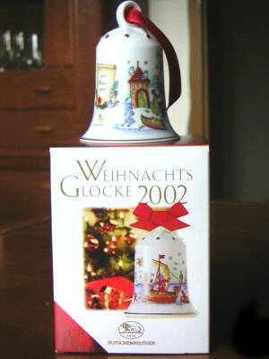 Hutschenreuther Weihnachtsglocken : Auf der Heide 1993 Höhe 7 cm Durchmesser 5,5 cm OVP Hutschenreuther Weihnachtsglocken : Auf der Heide 1993 Höhe 7 cm Durchmesser 5,5 cm OVP