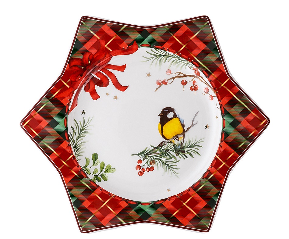 Hutschenreuther Cozy Winter: Sternteller 25 cm Hutschenreuther Cozy Winter: Sternteller 25 cm
