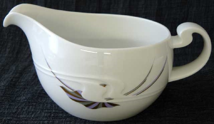 Rosenthal Asimmetria Goldblume: Sauciere ohne Unterteller (Oberteil) 0,55 ltr. Rosenthal Asimmetria Goldblume: Sauciere ohne Unterteller (Oberteil) 0,55 ltr.