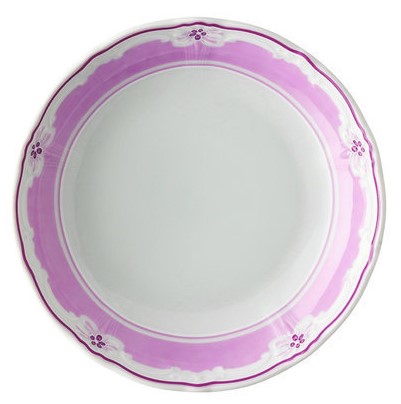 Hutschenreuther Baronesse Estelle Pink Solid: Schale flach 13 cm Hutschenreuther Baronesse Estelle Pink Solid: Schale flach 13 cm