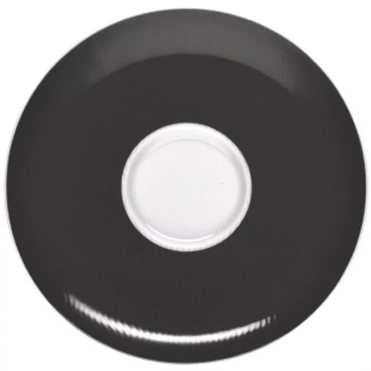 Thomas Sunny Day Black: Kaffee-Untertasse 14,5 cm Thomas Sunny Day Black: Kaffee-Untertasse 14,5 cm