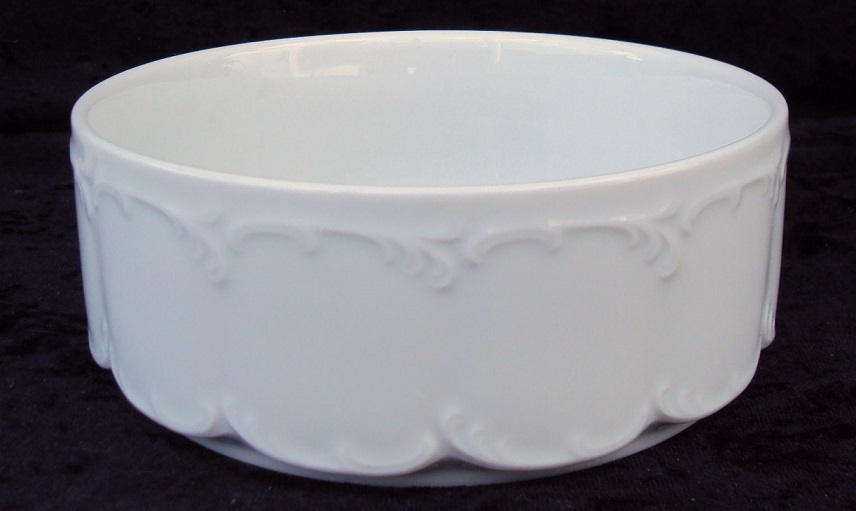 Rosenthal Monbijou Weiss - Weiß: Dessertschale 11 cm H = 5 cm