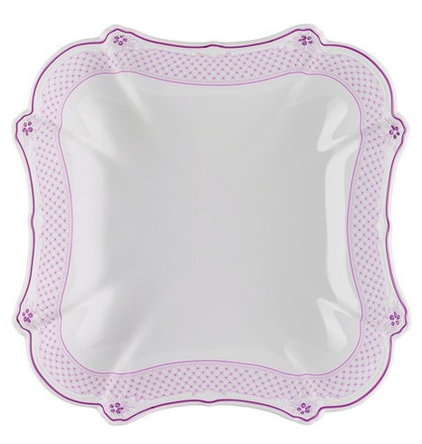 hutschenreuther Baronesse Estelle Pink: Schüssel eckig 23 cm - 0,88 ltr. hutschenreuther Baronesse Estelle Pink: Schüssel eckig 23 cm - 0,88 ltr.