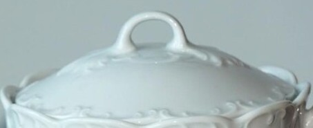 Rosenthal Monbijou Weiss - Weiß: Deckel für Teekanne f. 6 Personen