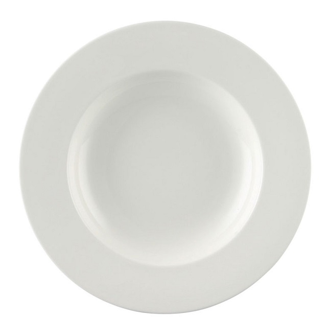 Rosenthal Curve Weiss - Bone China: Suppenteller 23 cm Rosenthal Curve Weiss - Bone China: Suppenteller 23 cm