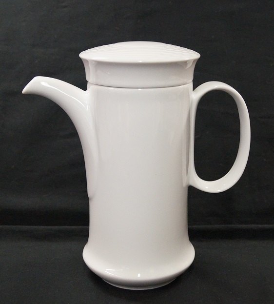 Hutschenreuther Scala Bianca - Weiss - glasiert: Mokka-/Espressokanne H = 18 cm - 0,70 ltr. Hutschenreuther Scala Bianca - Weiss - glasiert: Mokka-/Espressokanne H = 18 cm - 0,70 ltr.