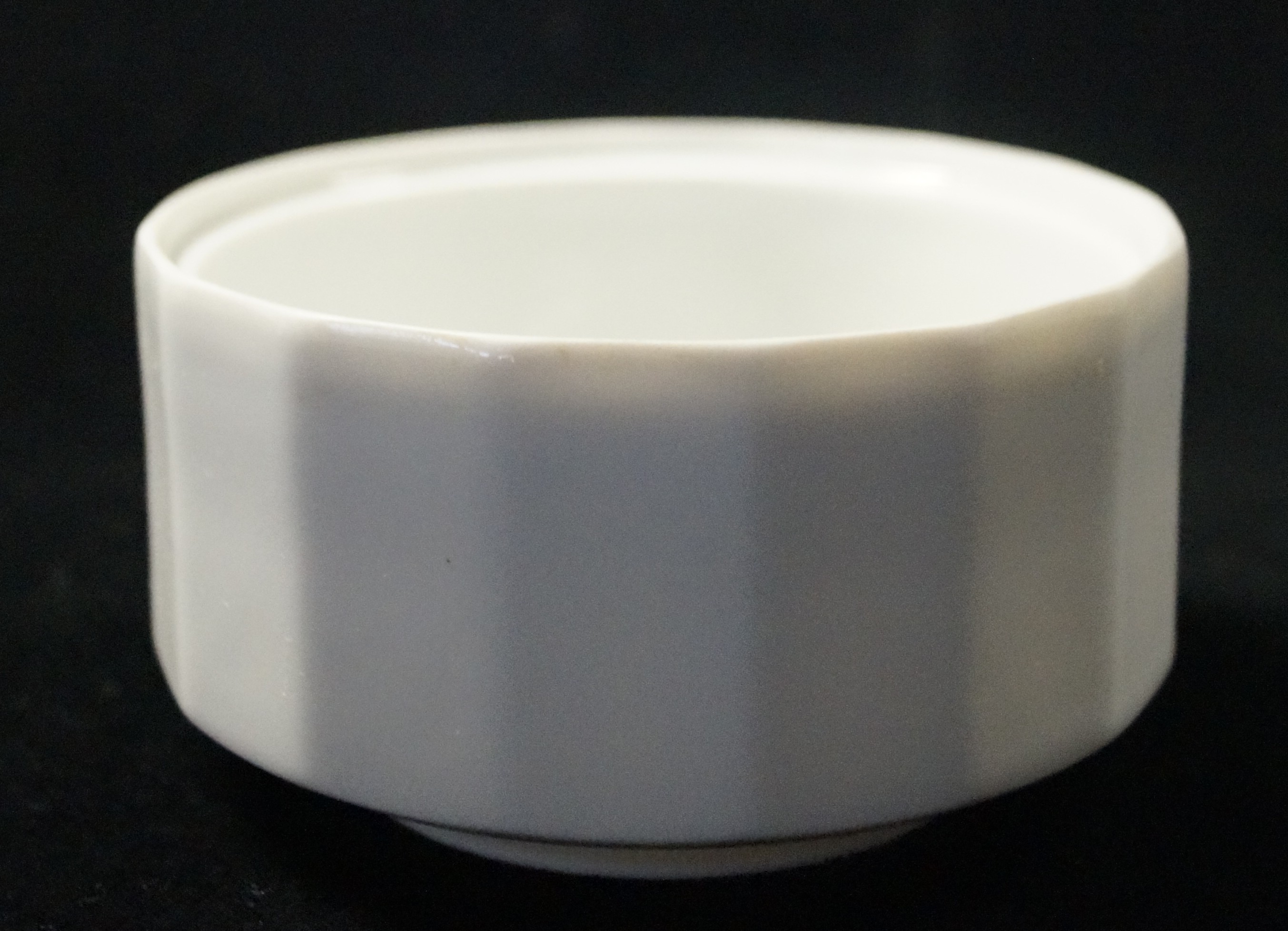 Rosenthal Polygon Weiss - Weiß: Zuckerdose ohne Deckel