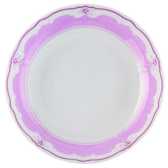 Hutschenreuther Baronesse Estelle Pink Solid: Schale flach 16 cm Hutschenreuther Baronesse Estelle Pink Solid: Schale flach 16 cm