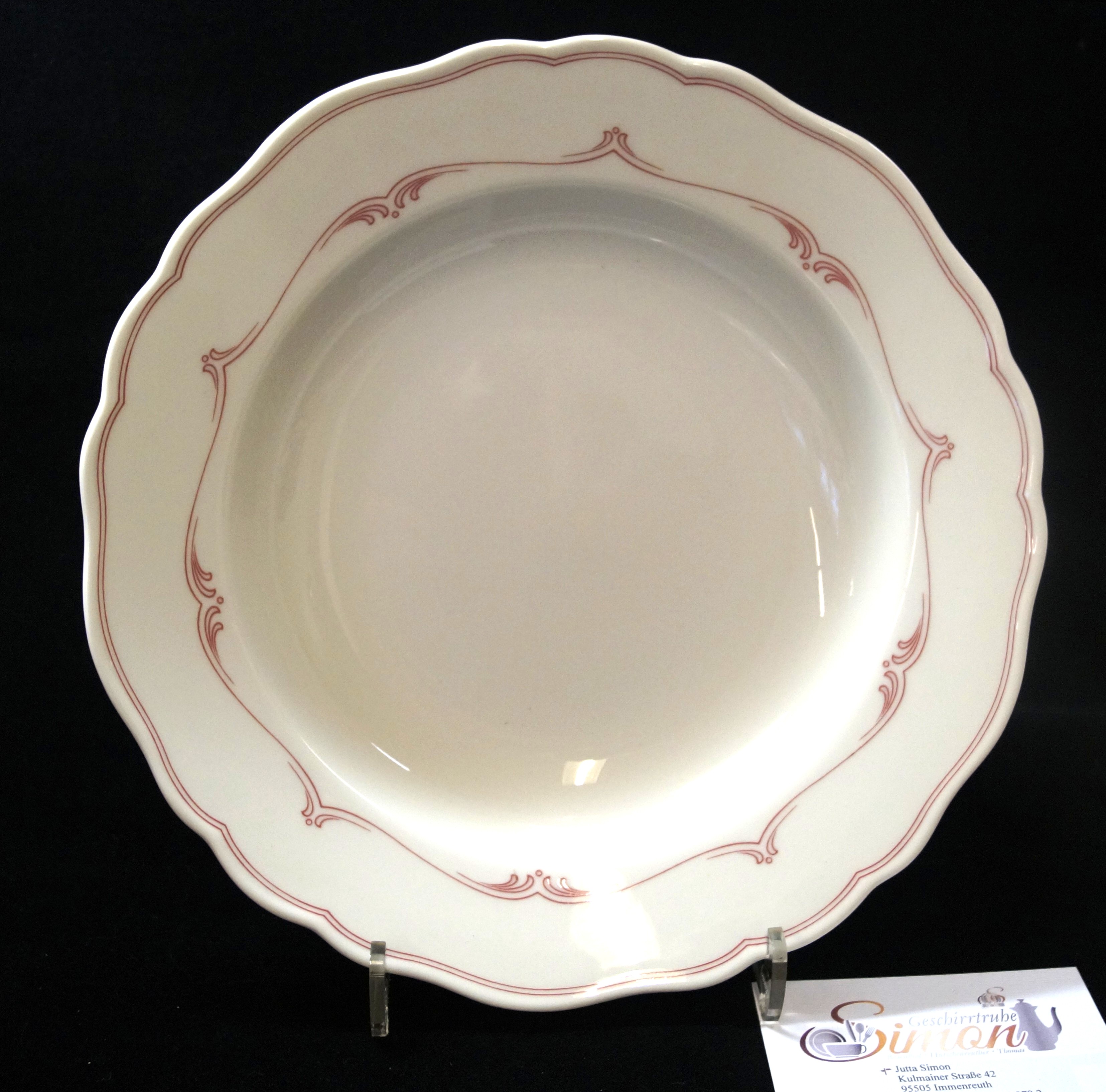 Hutschenreuther Maria Theresia Mainau: Suppenteller 23,5 cm