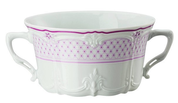 hutschenreuther Baronesse Estelle Pink: Suppen-Obertasse 0,34 ltr. hutschenreuther Baronesse Estelle Pink: Suppen-Obertasse 0,34 ltr.