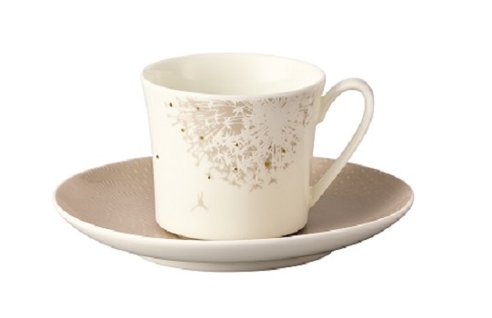 Rosenthal Curve Dandelion: Espressotasse 2-tlg. 0,10 ltr. UT = 12 cm Rosenthal Curve Dandelion: Espressotasse 2-tlg. 0,10 ltr. UT = 12 cm